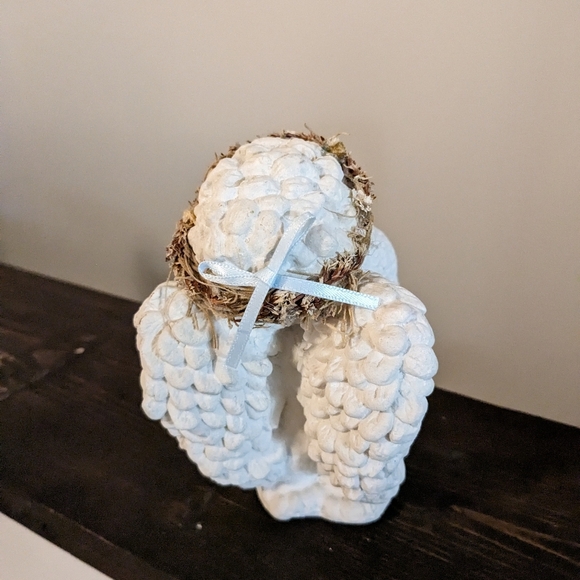 VINTAGE Kristin Haynes Dreamsicles Love My Lamb Cherub Angel Cast Art - Picture 3 of 7